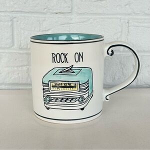 Spectrum Designz Retro Radio "Rock On" Coffee Mug